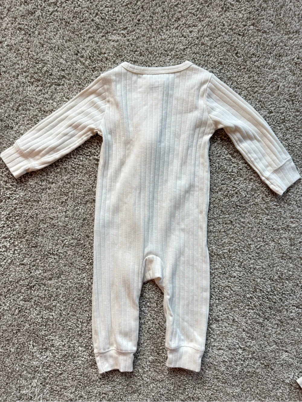 Carter's baby bundle neutral 3-Piece Bodysuit Set Sleeper pants Size 6 Months 6M